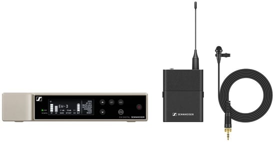 Sennheiser EW-D ME2 SET Wireless Lavalier Microphone System, Channel 38 