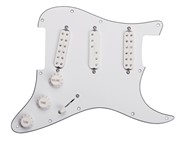 Seymour Duncan Everything Axe Loaded Pickguard, Strat, White