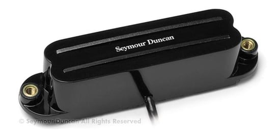 Seymour Duncan SCR-1n Cool Rails Strat Neck/Middle Pickup, Black