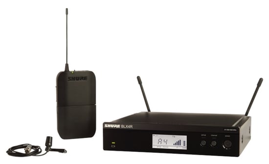Shure BLX14RUK/CVL Lavalier Wireless System, Channel 38