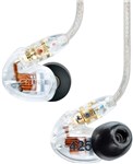 Shure SE425 Sound Isolating Earphones, Clear