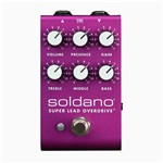 Soldano SLO Super Lead Overdrive Pedal, Limited Edition Purple