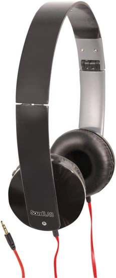 SoundLAB G141J Slim Profile Folding Stereo Headphones, 3.5mm