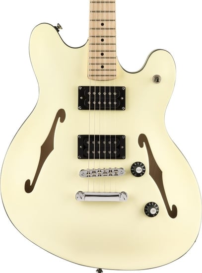 Squier Affinity Starcaster, Maple, Olympic White