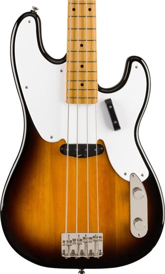 Squier Classic Vibe '50s Precision Bass, Maple, 2-Colour Sunburst