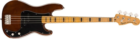 Squier Classic Vibe '70s Precision Bass, Maple, Walnut