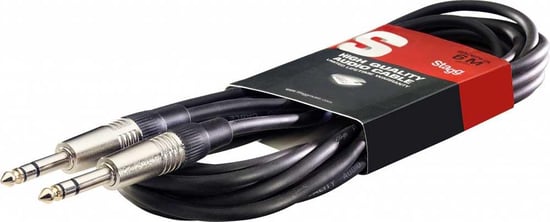 Stagg SAC6PS DL Balanced Stereo Jack Cable, 6m/20ft