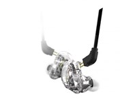 Stagg SPM-235 Dual Driver In Ear-Monitoring Headphones, Clear