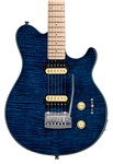 Sterling AX3FM Axis Sub, Flame Maple Neptune Blue