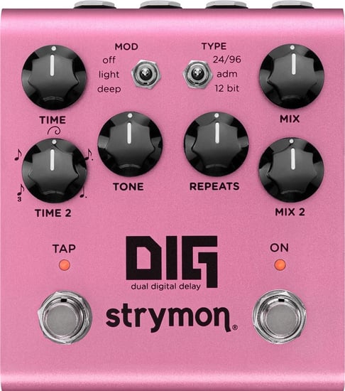 Strymon DIG Dual Digital Delay Pedal V2