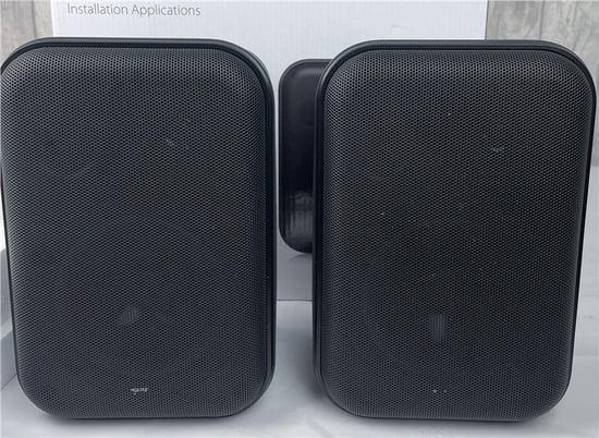 Tannoy VMS Compact Monitors, Black, Second-Hand