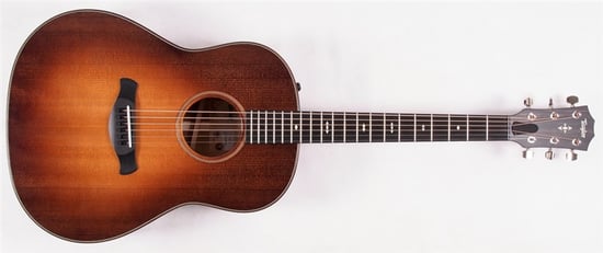 Taylor 517e Builders Edition Grand Pacific Electro Acoustic, V-Class, Wild Honey Burst