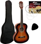 Tiger CLG2 Classical Guitar Starter Pack, 3/4 Size, Sunburst