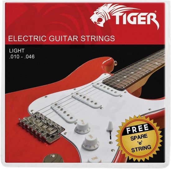 Tiger EGS-SL Electric Guitar Strings, Super Light,  9-42