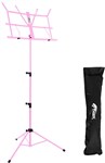 Tiger MUS56 Easy Folding Music Stand with Bag, Pink