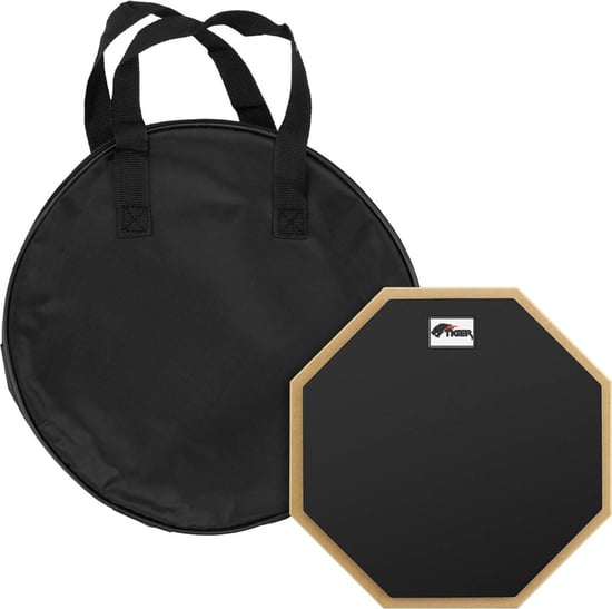 Tiger TDA4 Practice Pad with Carry Bag, 10in