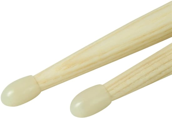 Tiger TDA80-5A Hickory Drumsticks with Nylon Tips