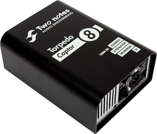 Two Notes Torpedo Captor 8 Compact Load Box Amp DI, 8 Ohm