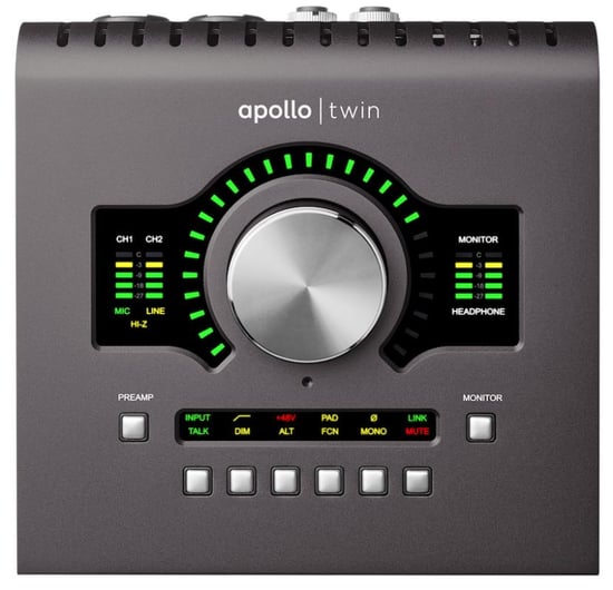 Universal Audio Apollo Twin MKII Heritage Edition Thunderbolt Audio Interface, DUO 