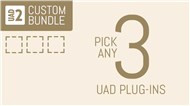 UA Custom 3 Bundle - Choose Any 3 UAD Plugins