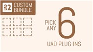 UA Custom 6 Bundle - Choose Any 6 UAD Plugins