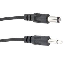 Voodoo Lab PPMIN Power Cable 3.5mm Mini Plug (Tip Positive, Straight, 46cm)