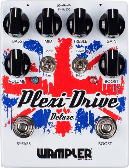 Wampler Plexi-Drive Deluxe Dual British Overdrive Pedal