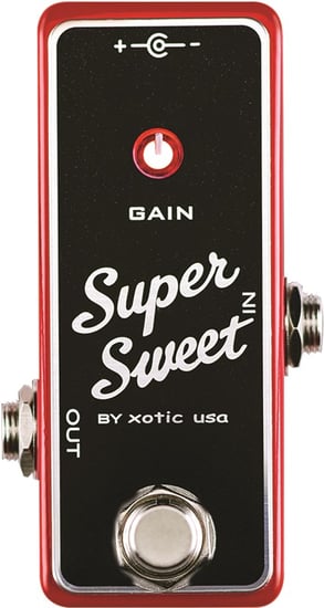 Xotic Effects Super Sweet High Performance Booster Pedal