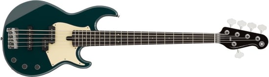 Yamaha BB435 Bass, 5-String, Teal Blue