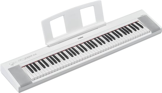 Yamaha Piaggero NP35 Digital Keyboard, White