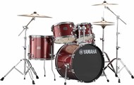 Yamaha Rydeen 5 Piece Rock Kit with Cymbals, Burgundy Glitter