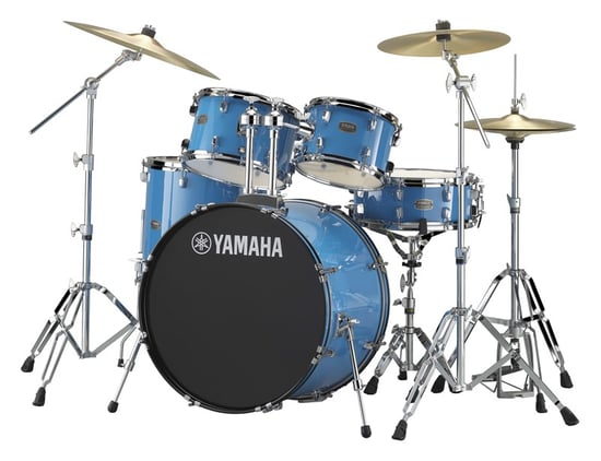 Yamaha Rydeen 5 Piece Rock Kit with Cymbals, Sky Blue