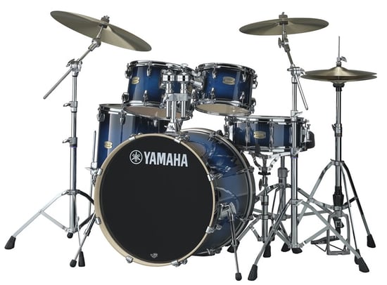 Yamaha SBP2F5 Stage Custom Birch 5 Piece Shell Pack w/600 Hardware, Blue Sunburst