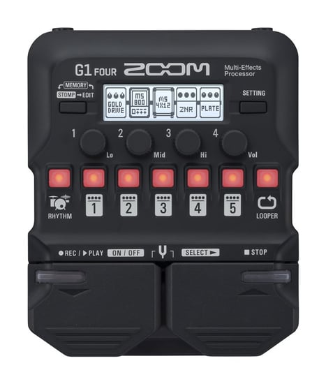 Zoom G1 Four Guitar Multi Effects Pedal