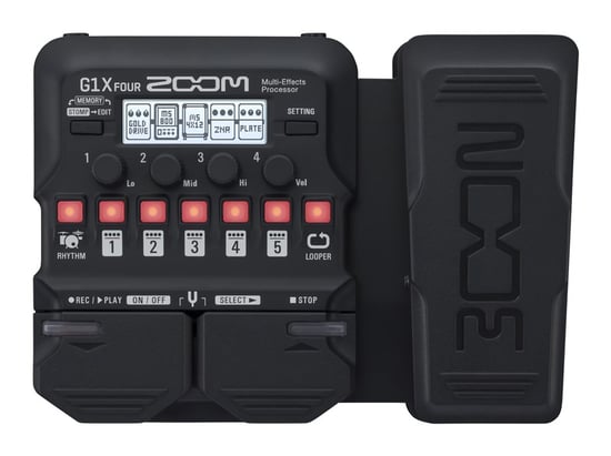 Zoom G1X Four Guitar Multi Effects Pedal 