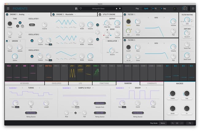Arturia Pigments 4 Software Synth Modulation