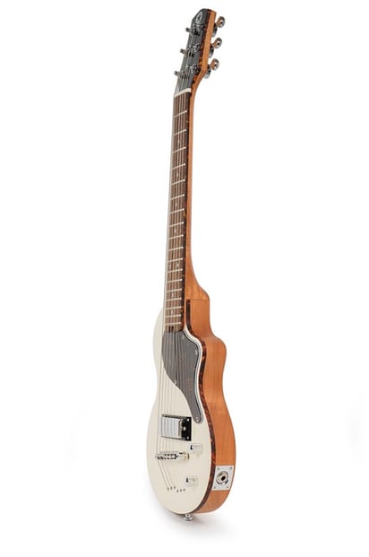 Carry-On Travel Guitar, White - Right Side