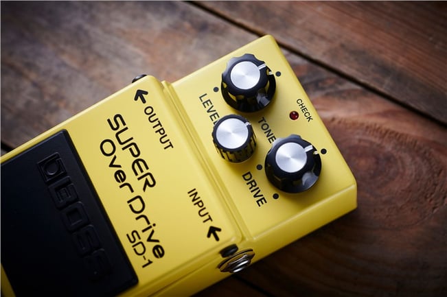 Boss SD-1 Super OverDrive Pedal Lifestyle 5
