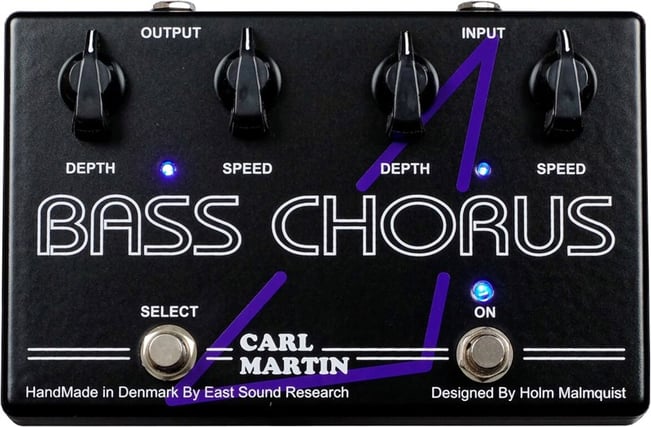 Carl Martin Bass Chorus Pedal Main