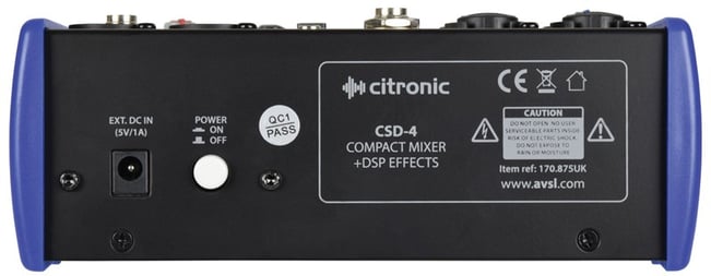 Citronic CSD-4 Compact Mixer