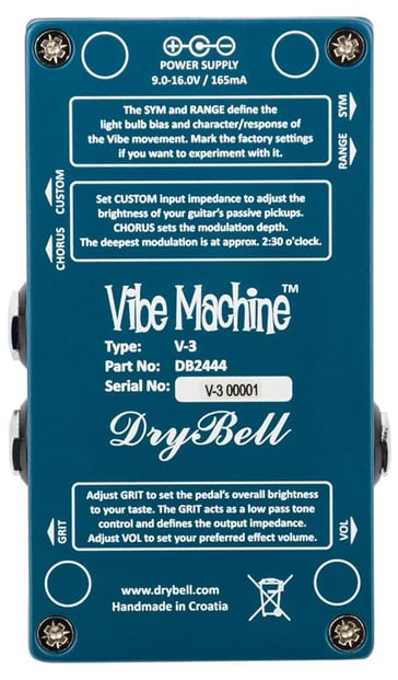 DryBell Vibe Machine V-3 Pedal