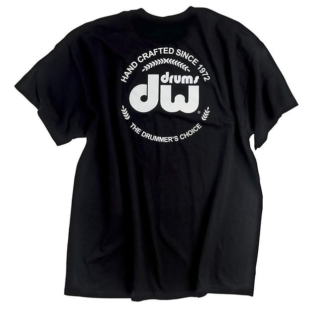 DW Classic Black T-Shirt, Small