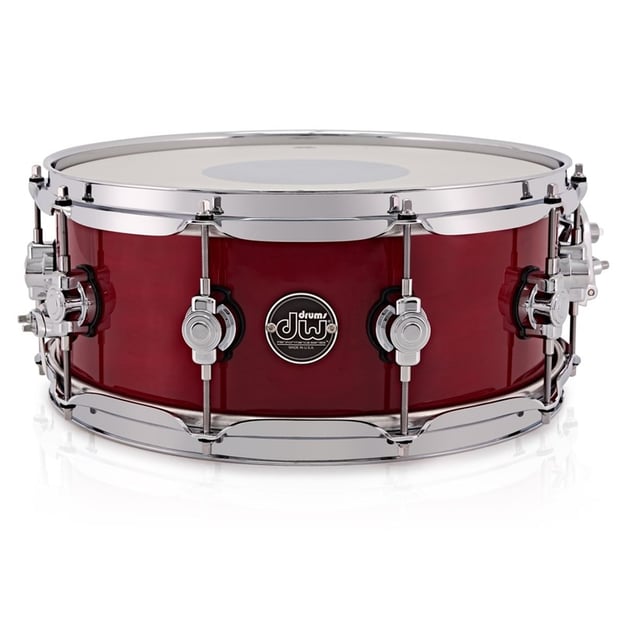 DW Snare, candy apple red, main