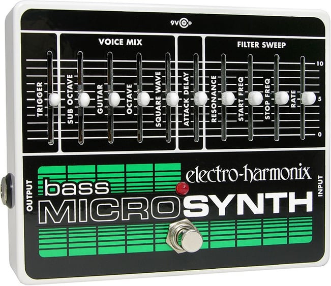 EHX Bass Micro Synthesizer Analog Micro Synth Pedal