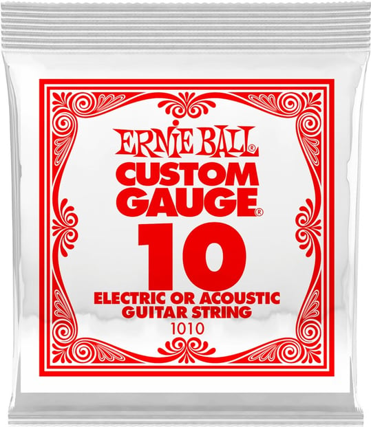 Ernie Ball 1010 Plain Steel Electric Single String