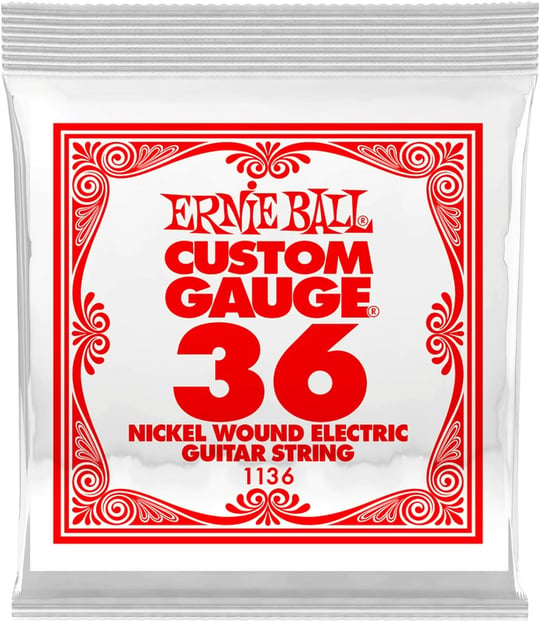 Ernie Ball 1136 Nickel Wound Single String