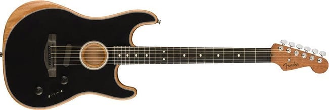 Fender American Acoustasonic Strat Black 2