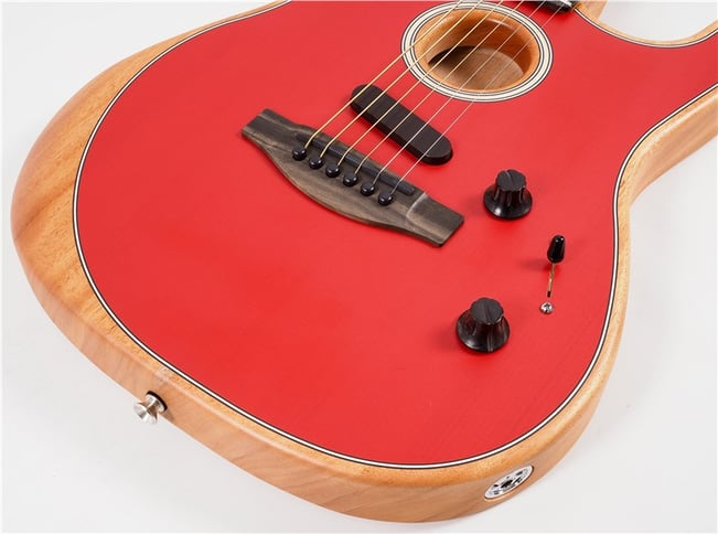 Fender Acoustasonic Stratocaster Dakota Red 5