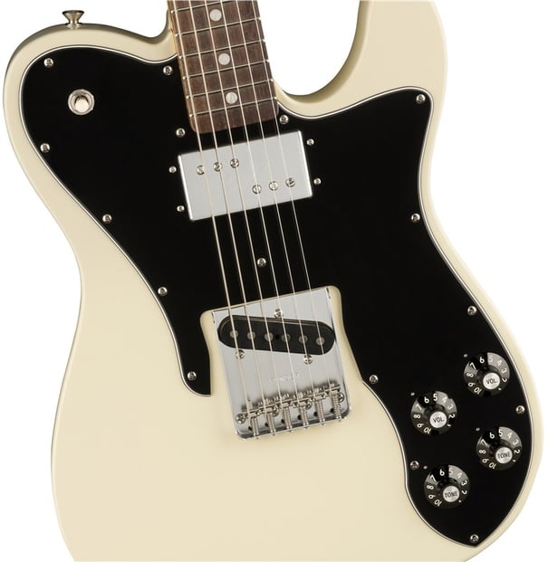 Fender Am Vintage II 1977 Tele Custom Oly White