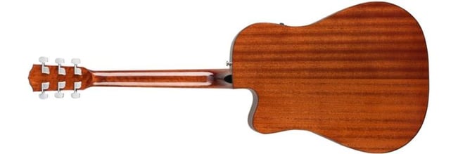 Fender CD-60SCE Mahogany Rear